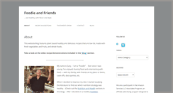 Desktop Screenshot of foodieandfriends.com